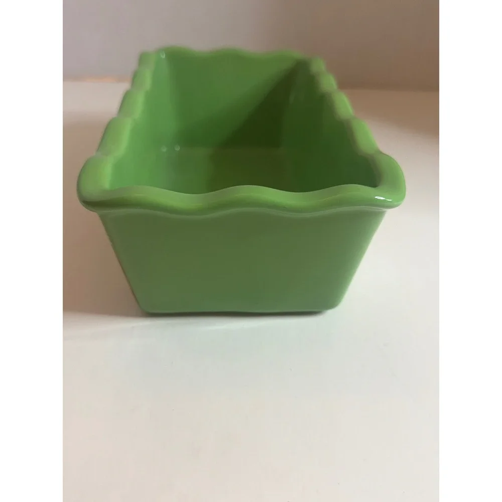 Live It Give It Jesus Is The Reason For The Season Ceramic Loaf Pan Green Red